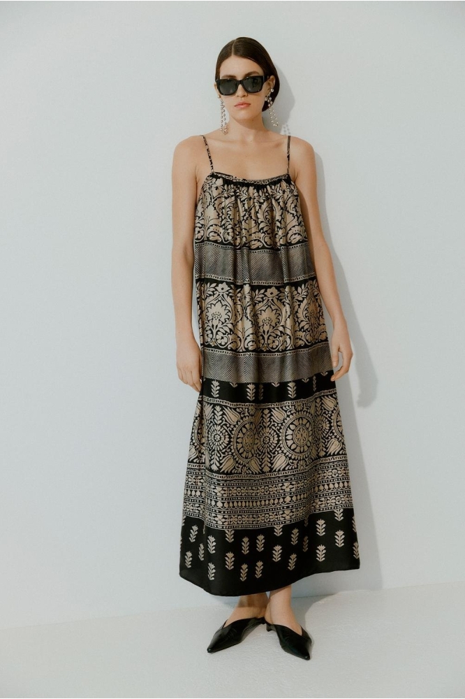 VIRAMONE STRAP ANKLE DRESS 14103160 FEATHER GRAY